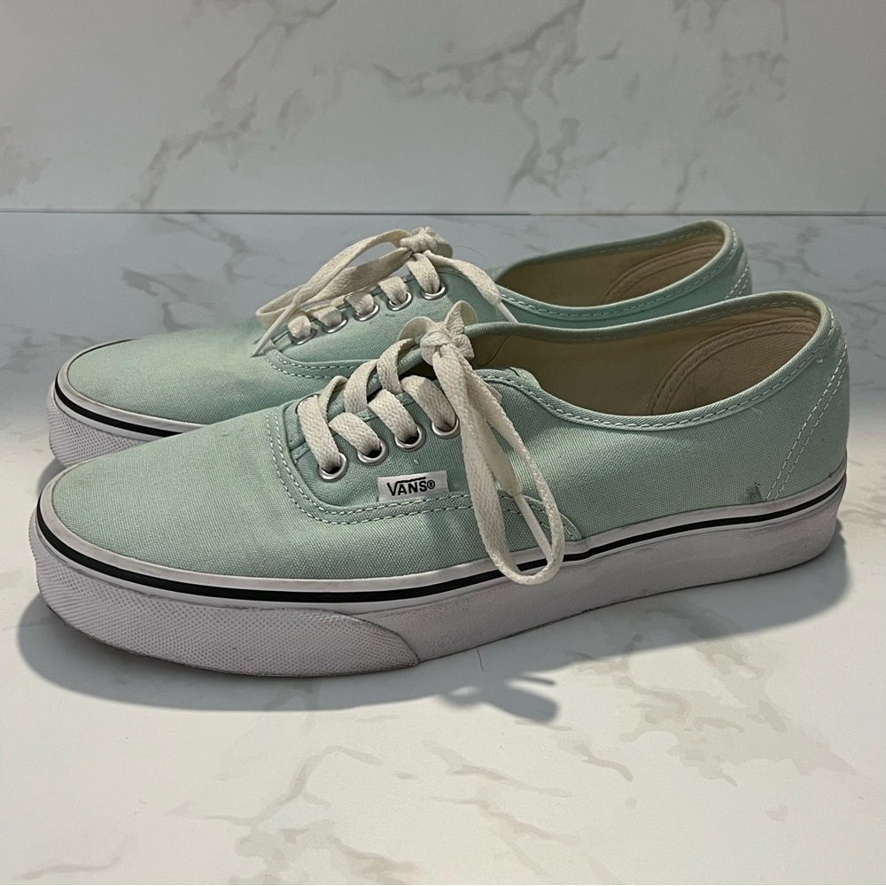 Vans Mint Heritage Low Top Shoes Unisex Men’s Size 7 Women’s 8.5
